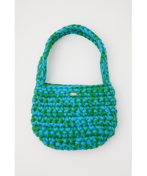 SLY（スライ）の「HANDMADE BRAIDS BAG ハンドメイド ブレイズ  ハンドバッグ バッグ（ハンドバッグ・レディース・ピンク系その他/グリーン系その他2・FREE）」の3枚目の写真