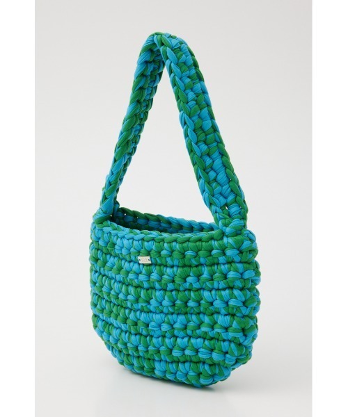 SLY（スライ）の「HANDMADE BRAIDS BAG ハンドメイド ブレイズ  ハンドバッグ バッグ（ハンドバッグ・レディース・ピンク系その他/グリーン系その他2・FREE）」の5枚目の写真