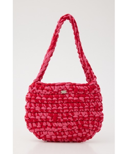 SLY（スライ）の「HANDMADE BRAIDS BAG ハンドメイド ブレイズ  ハンドバッグ バッグ（ハンドバッグ・レディース・ピンク系その他/グリーン系その他2・FREE）」の11枚目の写真
