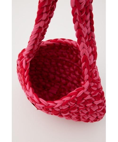 SLY（スライ）の「HANDMADE BRAIDS BAG ハンドメイド ブレイズ  ハンドバッグ バッグ（ハンドバッグ・レディース・ピンク系その他/グリーン系その他2・FREE）」の16枚目の写真