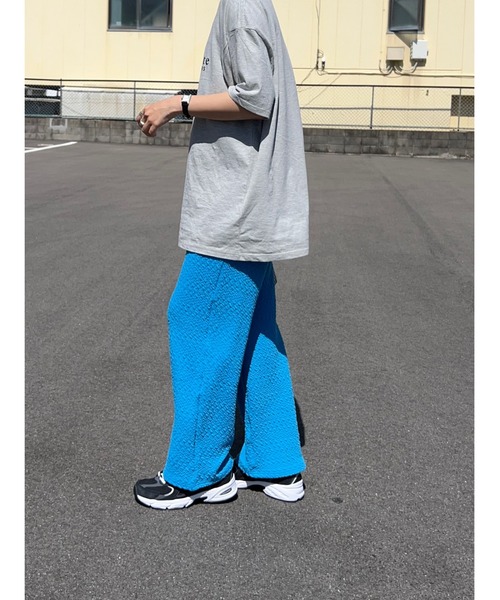 owndaily(オンデイリー)の「ワッフルレギンスパンツ(その他パンツ・レディース・ブラック/ピンク/ブルー/グリーン・FREE)」の8枚目の写真