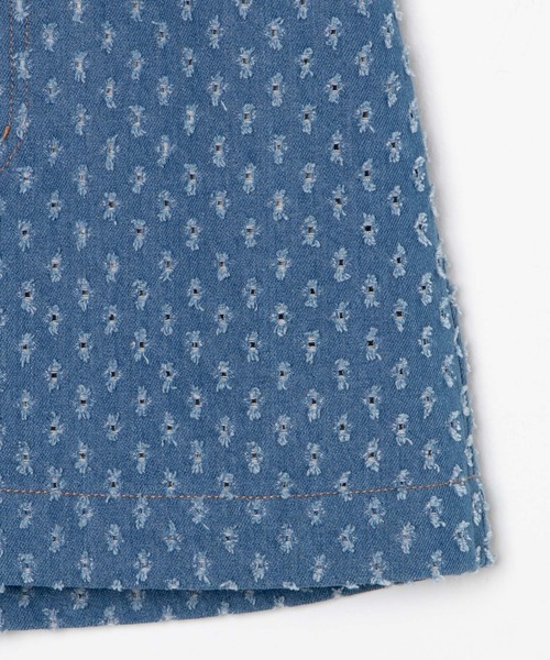 WEGO（ウィゴー）の「WEGO/パンチングデニム台形ミニスカート（デニムスカート・レディース・ライトインディゴブルー・FREE）」の14枚目の写真