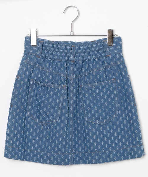 WEGO（ウィゴー）の「WEGO/パンチングデニム台形ミニスカート（デニムスカート・レディース・ライトインディゴブルー・FREE）」の16枚目の写真