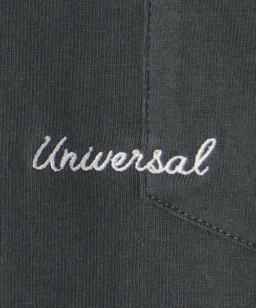 UNIVERSAL OVERALL(ユニバーサルオーバーオール)の「【別注】<UNIVERSAL OVERALL>GLR ロゴ エンブロ ポケット Tシャツ(Tシャツ/カットソー・メンズ・ホワイト/ライム/ダークグレー・M/S/L)」の13枚目の写真