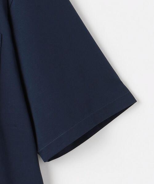 green label relaxing（グリーンレーベルリラクシング）の「クリアジャージ オープンカラー シャツ（シャツ/ブラウス・メンズ・ライラック/ライトグレー/ワインレッド/ネイビー・L/S/M/XL）」の15枚目の写真