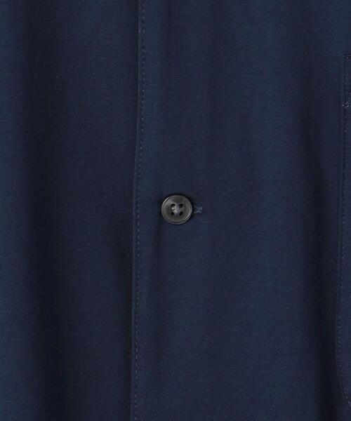 green label relaxing（グリーンレーベルリラクシング）の「クリアジャージ オープンカラー シャツ（シャツ/ブラウス・メンズ・ライラック/ライトグレー/ワインレッド/ネイビー・L/S/M/XL）」の18枚目の写真