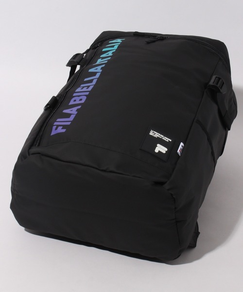 FILA（フィラ）の「【FILA/フィラ】ボックスバックパック（バックパック/リュック・メンズ・ブラック/ブラック系その他/ブラック系その他2・FREE）」の19枚目の写真