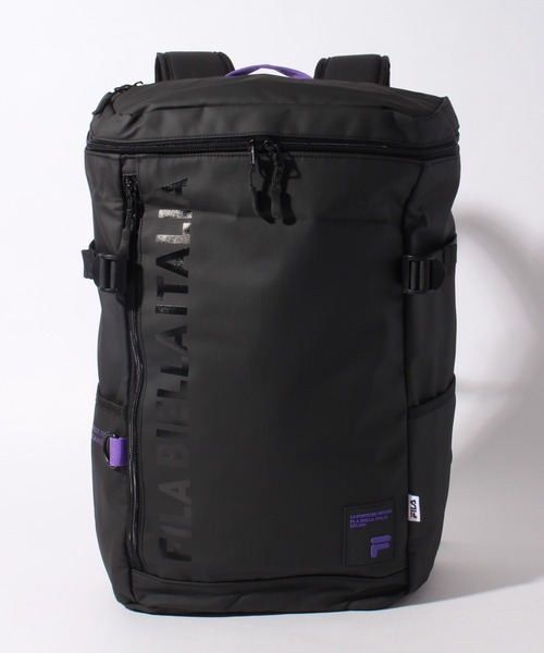 FILA（フィラ）の「【FILA/フィラ】ボックスバックパック（バックパック/リュック・メンズ・ブラック/ブラック系その他/ブラック系その他2・FREE）」の9枚目の写真