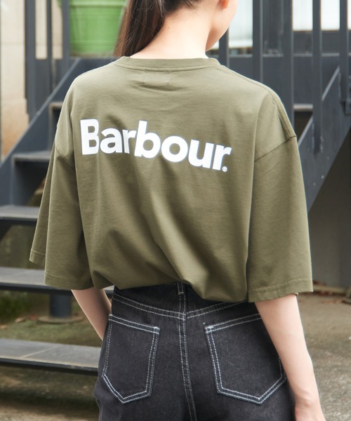 Barbour（バブアー）の「【Barbour】ブランドロゴTシャツ231MTSG004（Tシャツ/カットソー・メンズ・ホワイト系その他3/ブラック系その他3/グリーン系その他3/カーキ系3/ブルー系その他3・L/M/XL/S）」の4枚目の写真
