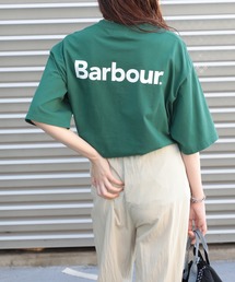 【Barbour】ブランドロゴTシャツ231MTSG004