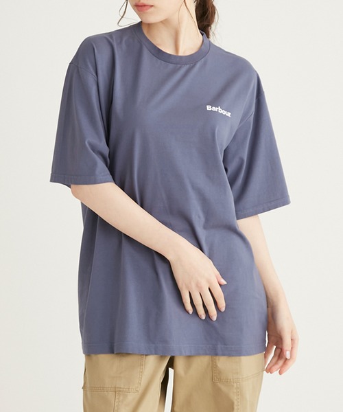Barbour（バブアー）の「【Barbour】ブランドロゴTシャツ231MTSG004（Tシャツ/カットソー・メンズ・ホワイト系その他3/ブラック系その他3/グリーン系その他3/カーキ系3/ブルー系その他3・L/M/XL/S）」の5枚目の写真