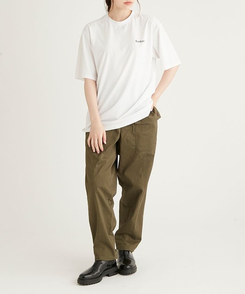 Barbour（バブアー）の「【Barbour】ブランドロゴTシャツ231MTSG004（Tシャツ/カットソー・メンズ・ホワイト系その他3/ブラック系その他3/グリーン系その他3/カーキ系3/ブルー系その他3・L/M/XL/S）」の19枚目の写真