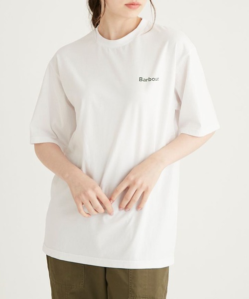 Barbour（バブアー）の「【Barbour】ブランドロゴTシャツ231MTSG004（Tシャツ/カットソー・メンズ・ホワイト系その他3/ブラック系その他3/グリーン系その他3/カーキ系3/ブルー系その他3・L/M/XL/S）」の16枚目の写真