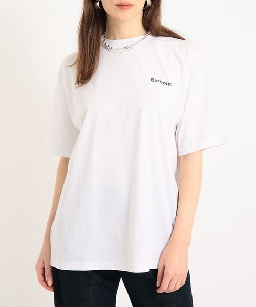 Barbour（バブアー）の「【Barbour】ブランドロゴTシャツ231MTSG004（Tシャツ/カットソー・メンズ・ホワイト系その他3/ブラック系その他3/グリーン系その他3/カーキ系3/ブルー系その他3・L/M/XL/S）」の22枚目の写真