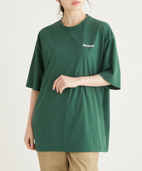 【Barbour】ブランドロゴTシャツ231MTSG004（Tシャツ/カットソー）｜Barbour（バブアー）