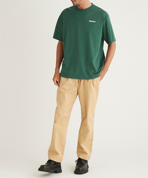 【Barbour】ブランドロゴTシャツ231MTSG004（Tシャツ/カットソー）｜Barbour（バブアー）