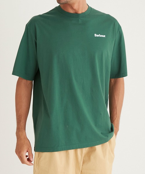 【Barbour】ブランドロゴTシャツ231MTSG004（Tシャツ/カットソー）｜Barbour（バブアー）