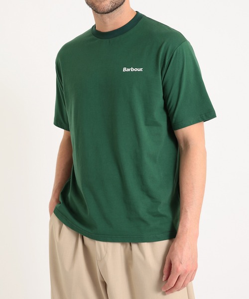【Barbour】ブランドロゴTシャツ231MTSG004（Tシャツ/カットソー）｜Barbour（バブアー）