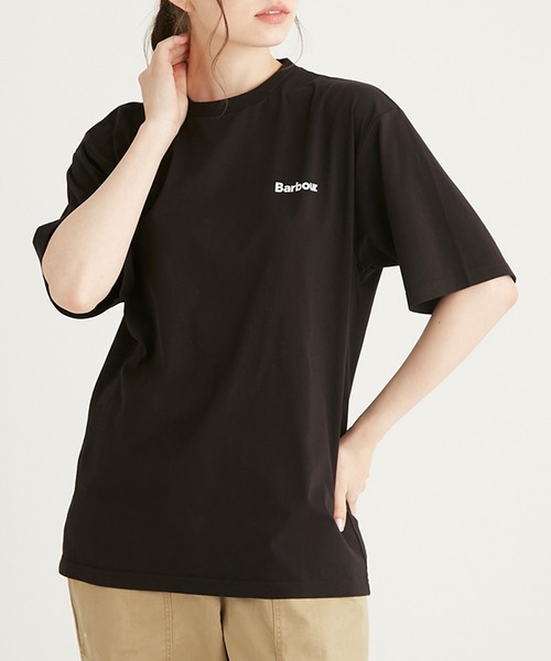 【Barbour】ブランドロゴTシャツ231MTSG004（Tシャツ/カットソー）｜Barbour（バブアー）