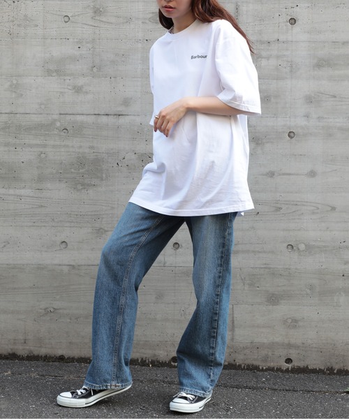 【Barbour】ブランドロゴTシャツ231MTSG004（Tシャツ/カットソー）｜Barbour（バブアー）