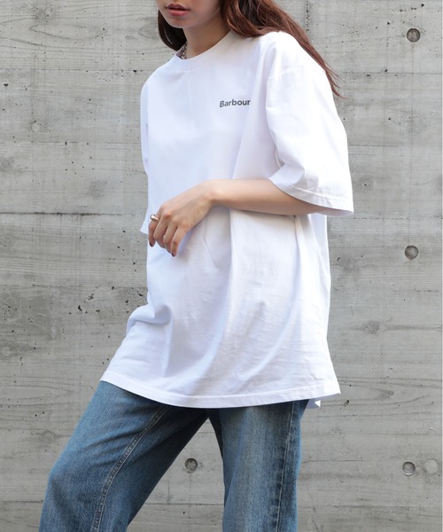 【Barbour】ブランドロゴTシャツ231MTSG004（Tシャツ/カットソー）｜Barbour（バブアー）