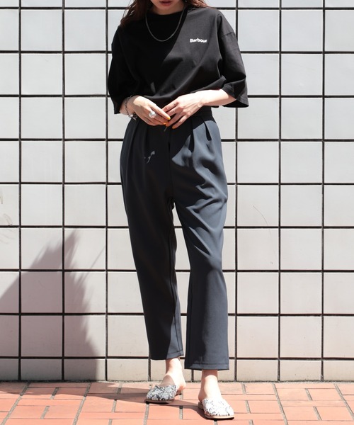 【Barbour】ブランドロゴTシャツ231MTSG004（Tシャツ/カットソー）｜Barbour（バブアー）