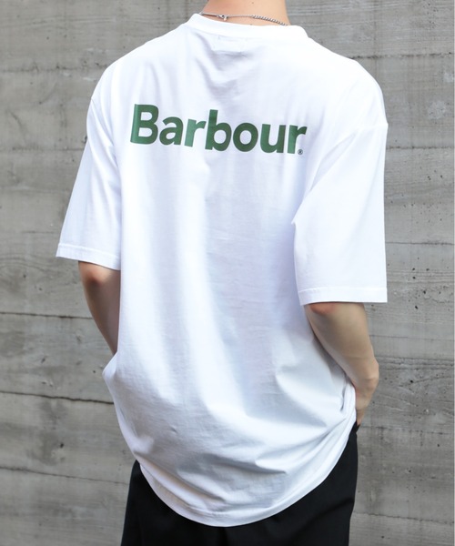 【Barbour】ブランドロゴTシャツ231MTSG004（Tシャツ/カットソー）｜Barbour（バブアー）