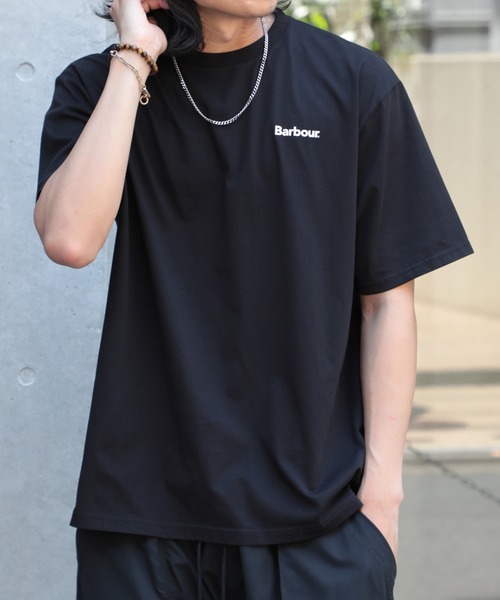 【Barbour】ブランドロゴTシャツ231MTSG004（Tシャツ/カットソー）｜Barbour（バブアー）