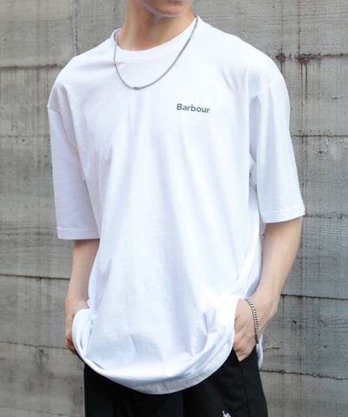 【Barbour】ブランドロゴTシャツ231MTSG004（Tシャツ/カットソー）｜Barbour（バブアー）
