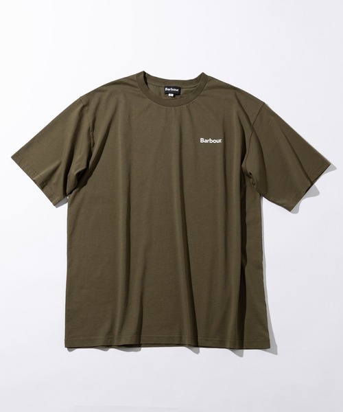 【Barbour】ブランドロゴTシャツ231MTSG004（Tシャツ/カットソー）｜Barbour（バブアー）