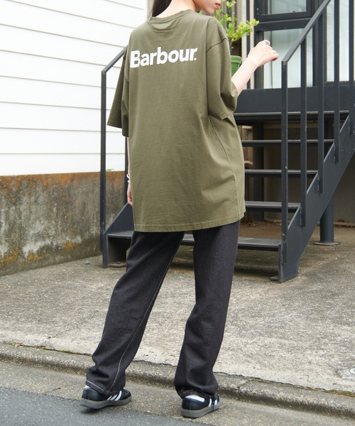 Barbour（バブアー）の「【Barbour】ブランドロゴTシャツ231MTSG004（Tシャツ/カットソー・メンズ・ホワイト系その他3/ブラック系その他3/グリーン系その他3/カーキ系3/ブルー系その他3・L/M/XL/S）」の12枚目の写真