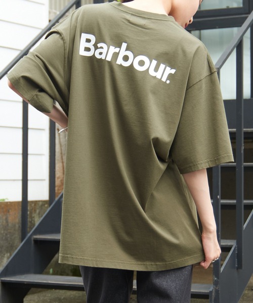 Barbour（バブアー）の「【Barbour】ブランドロゴTシャツ231MTSG004（Tシャツ/カットソー・メンズ・ホワイト系その他3/ブラック系その他3/グリーン系その他3/カーキ系3/ブルー系その他3・L/M/XL/S）」の8枚目の写真