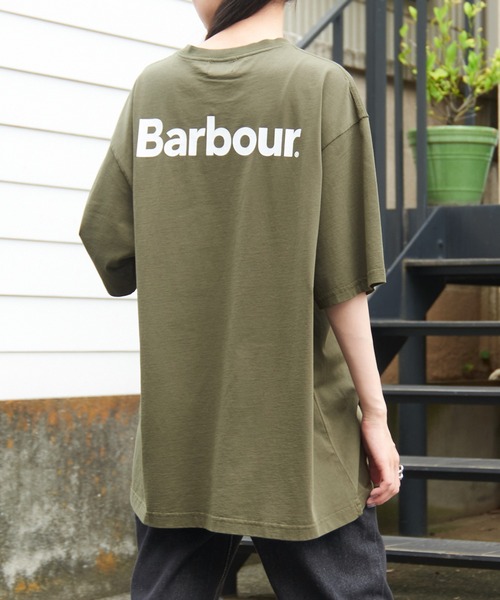 Barbour（バブアー）の「【Barbour】ブランドロゴTシャツ231MTSG004（Tシャツ/カットソー・メンズ・ホワイト系その他3/ブラック系その他3/グリーン系その他3/カーキ系3/ブルー系その他3・L/M/XL/S）」の7枚目の写真