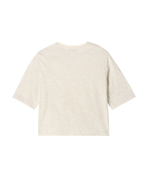 ETRE TOKYO(エトレトウキョウ)の「クルーネックコンパクトTee(Tシャツ/カットソー・レディース・ホワイト/チャコール/オートミール・FREE)」の18枚目の写真