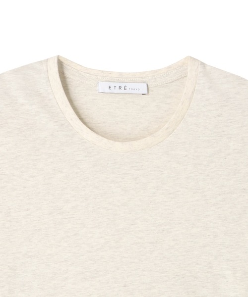 ETRE TOKYO(エトレトウキョウ)の「クルーネックコンパクトTee(Tシャツ/カットソー・レディース・ホワイト/チャコール/オートミール・FREE)」の20枚目の写真