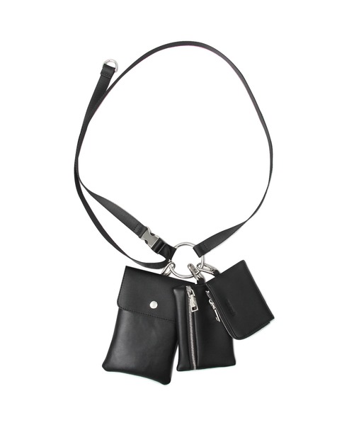 ８(eight)（エイト）の「３連ポーチショルダー（ショルダーバッグ・メンズ・ブラック・FREE）」の12枚目の写真