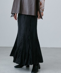 Lui's | ベロアプリーツマーメイドスカート(スカート)