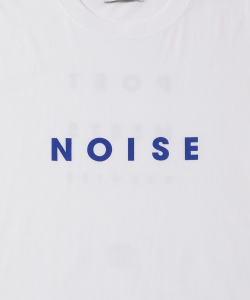POET MEETS DUBWISE（ポエットミーツダブワイズ）の「【POET MEETS DUBWISE/ポエトミーツダブワイズ】NOISE Bispoke T-Shirt 「NOISE」Bonjour RecordsエクスクルーシブショートスリーブTシャツ（Tシャツ/カットソー・メンズ・スミクロ/ホワイト・L/XL/M）」の12枚目の写真