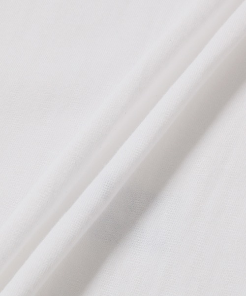 POET MEETS DUBWISE（ポエットミーツダブワイズ）の「【POET MEETS DUBWISE/ポエトミーツダブワイズ】NOISE Bispoke T-Shirt 「NOISE」Bonjour RecordsエクスクルーシブショートスリーブTシャツ（Tシャツ/カットソー・メンズ・スミクロ/ホワイト・L/XL/M）」の4枚目の写真