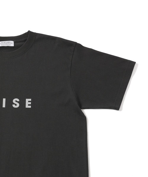 POET MEETS DUBWISE（ポエットミーツダブワイズ）の「【POET MEETS DUBWISE/ポエトミーツダブワイズ】NOISE Bispoke T-Shirt 「NOISE」Bonjour RecordsエクスクルーシブショートスリーブTシャツ（Tシャツ/カットソー・メンズ・スミクロ/ホワイト・L/XL/M）」の13枚目の写真