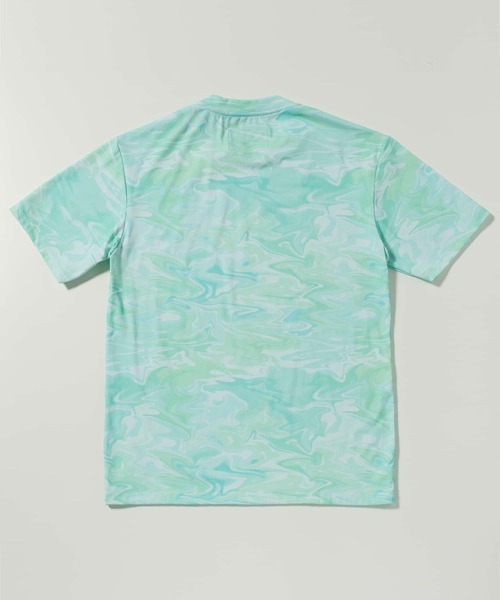 INHABITANT（インハビタント）の「inhabitant(インハビタント)Boatmans Dry T -Shirt Tシャツ/半袖/吸汗速乾（Tシャツ/カットソー・メンズ・グリーン/ブルー・S/M/L）」の3枚目の写真