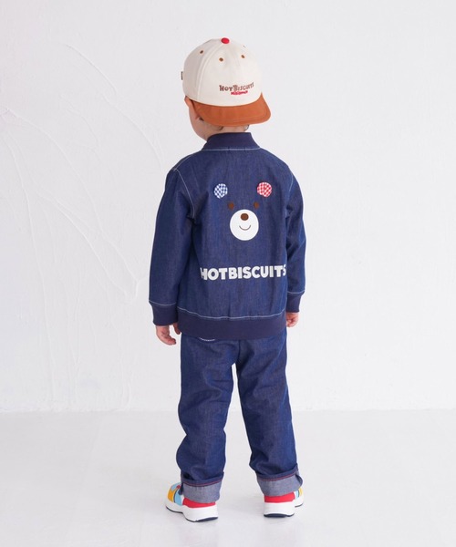 HOT BISCUITS(ホットビスケッツ)の「やわらかデニムパンツ(デニムパンツ・キッズ・ネイビー・80cm/100cm/120cm/90cm/110cm)」の10枚目の写真