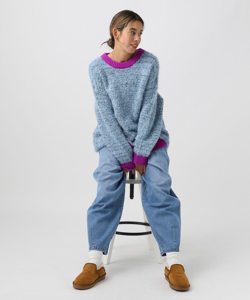 BAYFLOW（ベイフロー）の「フェイクムートンスリッポン（スリッポン・レディース・キャメル/グレー・LARGE/MEDIUM）」の16枚目の写真