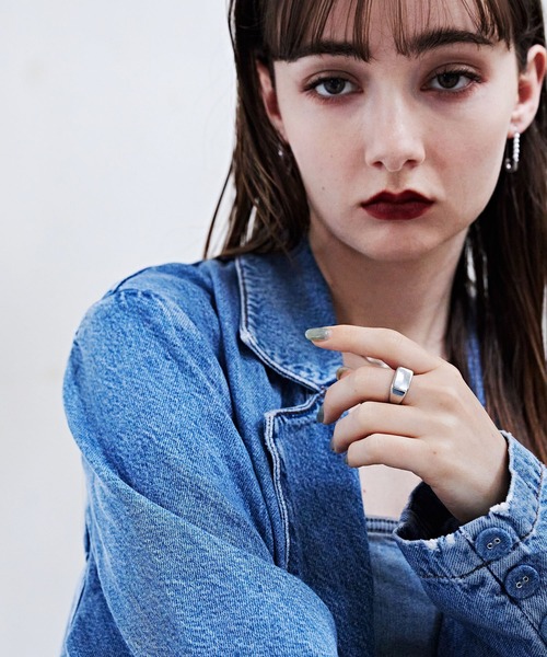 CENE（セネ）の「【CENE】セネ/スクエアリング（リング・レディース・シルバー/ゴールド・#11/#9/#13）」の12枚目の写真