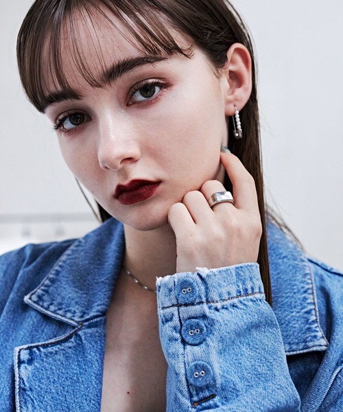 CENE（セネ）の「【CENE】セネ/スクエアリング（リング・レディース・シルバー/ゴールド・#11/#9/#13）」の15枚目の写真