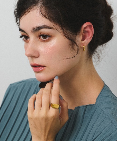 CENE（セネ）の「【CENE】セネ/スクエアリング（リング・レディース・シルバー/ゴールド・#11/#9/#13）」の22枚目の写真