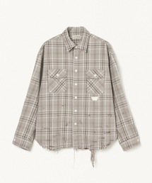 FORSOMEONE（フォーサムワン）の「FORSOMEONE HEAVY CHECK SHIRT