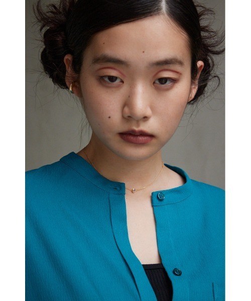 AZUL by moussy（アズールバイマウジー）の「AZモチーフキューブネックレス（ネックレス・レディース・ゴールド系その他/シルバー・FREE）」の6枚目の写真