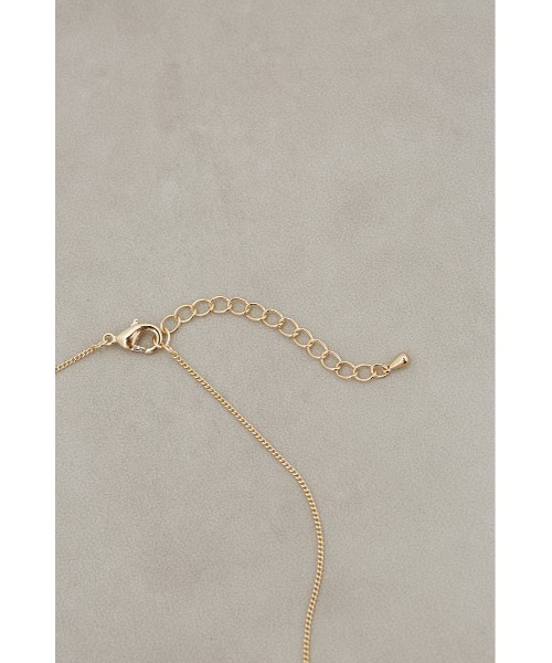 AZUL by moussy（アズールバイマウジー）の「AZモチーフキューブネックレス（ネックレス・レディース・ゴールド系その他/シルバー・FREE）」の10枚目の写真