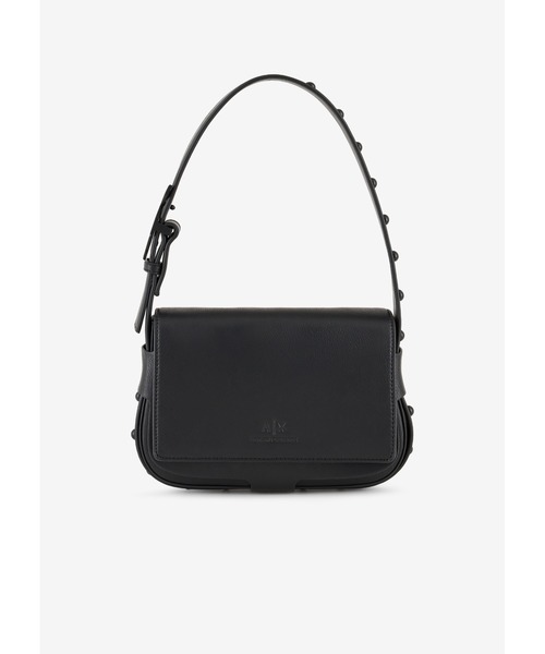 ARMANI EXCHANGE(アルマーニエクスチェンジ)の「【A|X アルマーニ エクスチェンジ】A|Xロゴ フラップミニハンドバッグ(ハンドバッグ・レディース・ブラック/ライトピンク・FREE)」の18枚目の写真